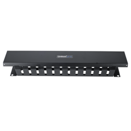 Organizador de Cables Horizontal de 2U para Rack de 19