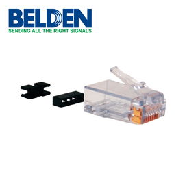 CONECTOR PLUG RJ45 BELDEN CAPFCU-B25 CAT6/CAT6A PAQ25 CONECTOR PLUG RJ45 BELDEN CAPFCU-B25 CAT6/CAT6A PAQ25