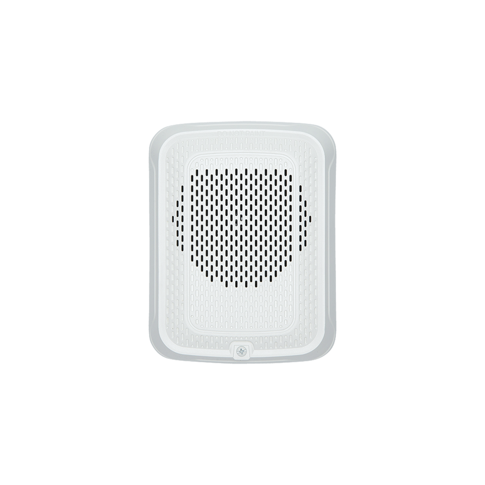 Bocina para Montaje en Pared, Color Blanco, Nuevo Diseño Moderno y Elegante y Menor Consumo de Corriente