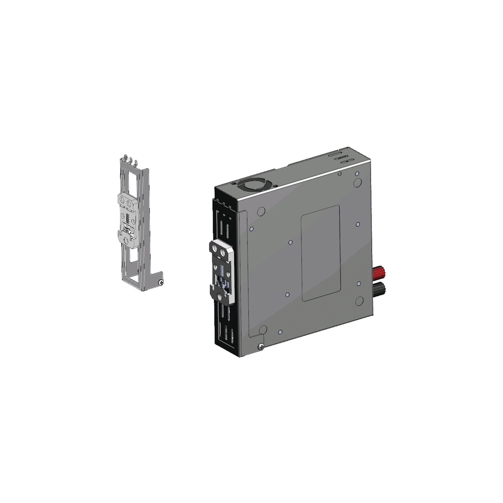 Montaje para riel de Rack, switch Netonix.