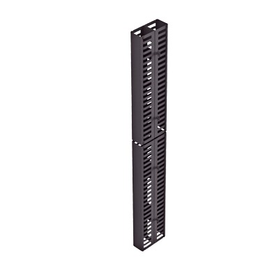 Kit Organizador Vertical de Cable Doble para Rack Abierto de 45 Unidades Kit Organizador Vertical de Cable Doble para Rack Abierto de 45 Unidades