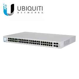 Switch UniFi administrable de 48 puertos 10/100/1000, 2 SFP y 2 SFP+, Sin PoE