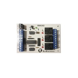 Tarjeta para control de Esclusas para 2 puertas con temporizador en desbloqueo y bloqueo/ entrada para botón de emergencia/ salida de emergencia.