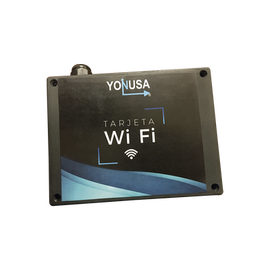 Modulo WIFI con gabinete para uso en Energizadores YONUSA/Aplicación sin costo/Activación Remota de 4 salidas tipo Relay con alta capacidad.