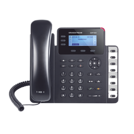 Teléfono IP SMB de 3 líneas con 3 teclas de función, 8 teclas de extensión BLF y conferencia de 4 vías, PoE