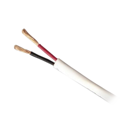 Bobina de 152 Metros / Cable de Cobre / 2x14 AWG / Tipo Audio CMR, CLR3R, FT4 / Para Intemperie / Color Blanco / Para Aplicaciones en Audio / AUDACIOUS