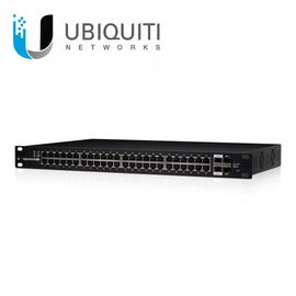 Switch EdgeMAX administrable de 48 puertos Gigabit + 2 Puertos SFP Gigabit + 2 Puertos SFP+ 10 Gb