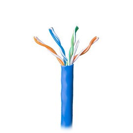 Bobina de 305 Metros Cable Par Trenzado Nivel 5 (CAT 5e) / CMR / Color Azul / 4 Pares de Conductores Sólidos de Cobre AWG 24 / Para Aplicaciones de CCTV, Redes de datos, IP Megapixel, Control RS485 Bobina de 305 Metros Cable Par Trenzado Nivel 5 (CAT 5e) / CMR / Color Azul / 4 Pares de Conductores Sólidos de Cobre AWG 24 / Para Aplicaciones de CCTV, Redes de datos, IP Megapixel, Control RS485