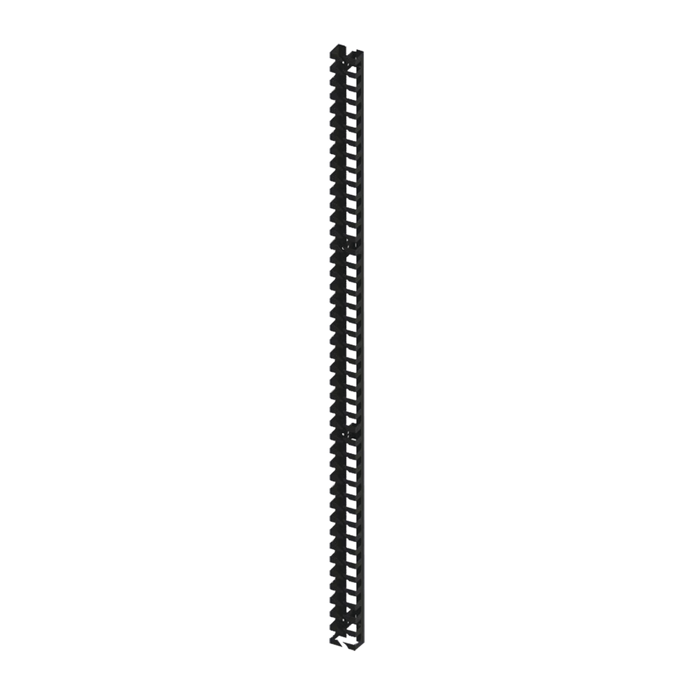Organizador Vertical de Cable Sencillo para Gabinete de 24 UR.