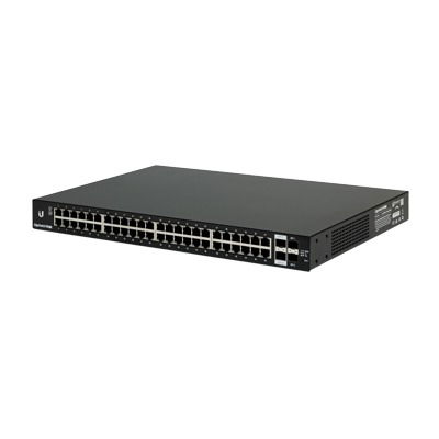 Switch EdgeMAX administrable de 48 puertos Gigabit + 2 Puertos SFP Gigabit + 2 Puertos SFP+ 10 Gb Switch EdgeMAX administrable de 48 puertos Gigabit + 2 Puertos SFP Gigabit + 2 Puertos SFP+ 10 Gb