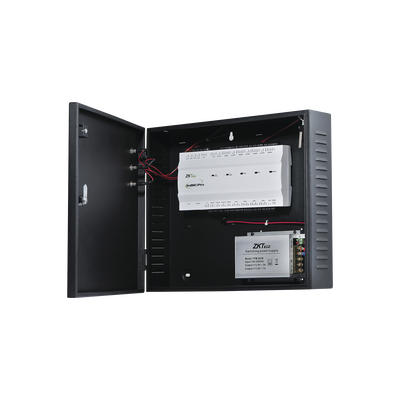 Controlador de Acceso / 1 PUERTA / Funcion ADMS PUSH Incluida / Alta Seguridad / 3 Años de Garantía / Biometría Integrada / 20,000 Huellas / Software de integración ZKBioSecurity