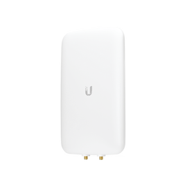 Antena sectorial simétrica UniFi, doble banda con apertura de 90° en 2.4 GHz (10 dBi) y 45° en 5 GHz (15dBi)