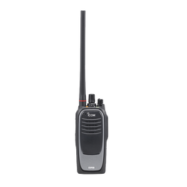 Radio digital NXDN sin pantalla en la banda de UHF, rango de frecuencia 380-470MHz, sumergible IP68, con encriptación DES, GPS,  bluethooth, grabador de voz, 32 canales. no incluye cargador ni antena.