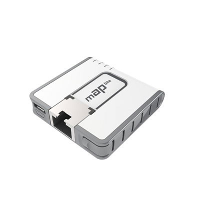 MikroTik RouterBOARD mAP lite - Wireless access point - Wi-Fi - 2.4 GHz MikroTik RouterBOARD mAP lite - Wireless access point - Wi-Fi - 2.4 GHz
