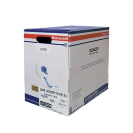 Bobina de Cable de 305 Metros / UTP Cat6 Riser / Color Azul / UL, CMR, Probado a 350 Mhz / Para Aplicaciones de CCTV, Redes de Datos IP Megapixel / Control rs485