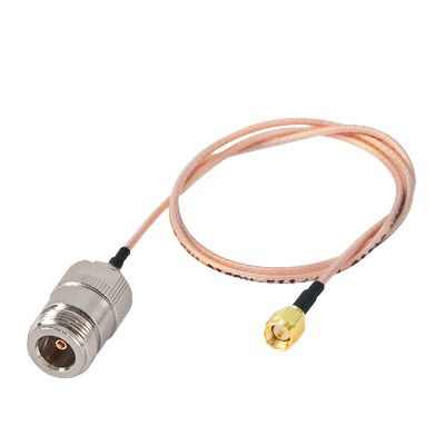 Jumper con Cable RG-316 conectores N Hembra / SMA Macho Inverso 60 cm. Jumper con Cable RG-316 conectores N Hembra / SMA Macho Inverso 60 cm.