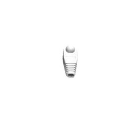 Bota Plástica para protección de Plug RJ45, Color Blanco Bota Plástica para protección de Plug RJ45, Color Blanco