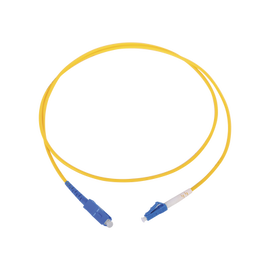 Jumper de Fibra Óptica Monomodo LC/SC Simplex de 1 metro