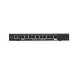 EdgeRouter 10X, con 10 puertos 10/100/1000 Mbps, con PoE Pasivo 24 V Passthrough