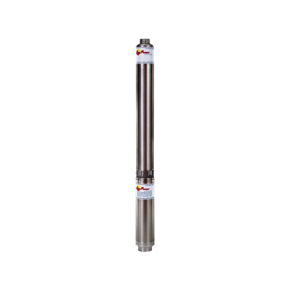 Bomba Solar Sumergible para agua, carga dinámica hasta 213 m,descarga de 1 1/4 pulgada, 57 Lpm max requiere controlador PCC 240-BLS-M2S