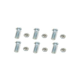 Paquete de 6 tornillos y tuercas de acero inoxidable 1/2 x 3 1/2”. Paquete de 6 tornillos y tuercas de acero inoxidable 1/2 x 3 1/2”.