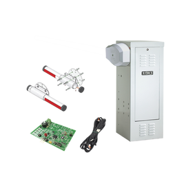Kit de Barrera Vehicular 1601 de Uso CONTINUO Con Mástil de Aluminio 4 Metros / Incluye Sensor de Masa y Loop.