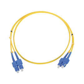 Jumper de Fibra Óptica Monomodo SC/SC Duplex de 1 metro