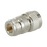 Adaptador en Línea de Conector N Hembra a UHF Macho (PL-259), Plata/ Oro/ Teflón.