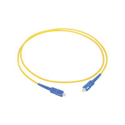 Jumper de Fibra Óptica Monomodo SC/SC Simplex de 1 metro