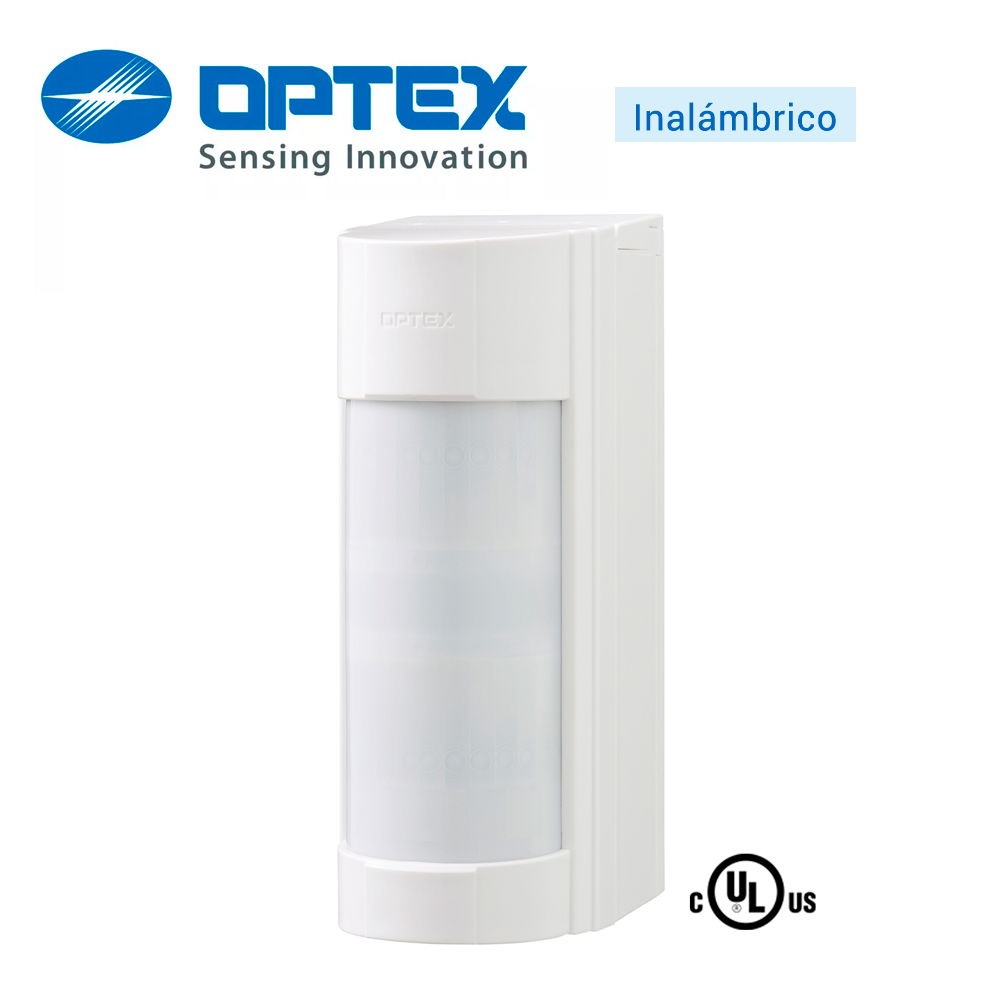Detector de Movimiento Pasivo / Inalambrico (Alimentación) / 100% Exterior / Compatible con cualquier panel de alarma