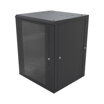 Gabinete Abatible de Pared (Con Marco Trasero) con Rack 19