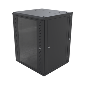 Gabinete Abatible de Pared (Con Marco Trasero) con Rack 19