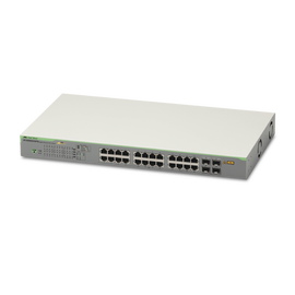 Switch PoE+ Gigabit WebSmart de 24 puertos 10/100/1000 Mbps + 4 puertos SFP Gigabit, 185 W