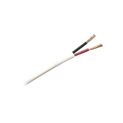 Bobina de 305 Metros de Cable / 2x16 AWG / Tipo CM-CL2, de color blanco, para aplicaciones de alarmas de intrusión/Control de Acceso/ Automatización / Interfonos y Tv Porteros.