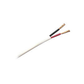 Bobina de 305 Metros de Cable / 2x16 AWG / Tipo CM-CL2, de color blanco, para aplicaciones de alarmas de intrusión/Control de Acceso/ Automatización / Interfonos y Tv Porteros.