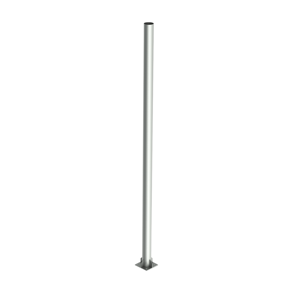 Poste de Acero Galvanizado para Videovigilancia, 6 m de altura.