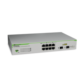 Switch Gigabit WebSmart de 8 puertos 10/100/1000 Mbps (2 x Combo) + 2 puertos gigabit SFP (Combo)