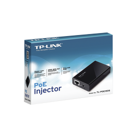 Inyector PoE Gigabit 802.3 af 1 puerto 10/100/1000 Mbps