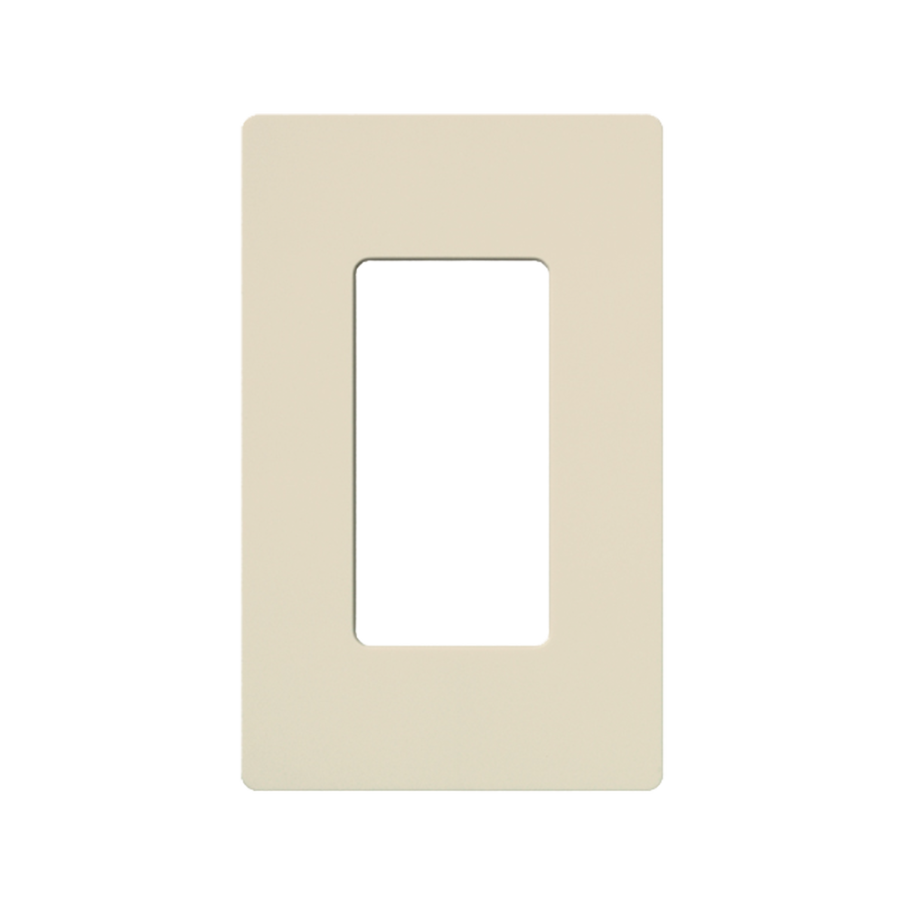 Placa de pared 1 espacio, para atenuador (dimmer), switch ó control remoto PICO inalámbrico.