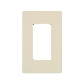 Placa de pared 1 espacio, para atenuador (dimmer), switch ó control remoto PICO inalámbrico.