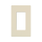 Placa de pared 1 espacio, para atenuador (dimmer), switch ó control remoto PICO inalámbrico.