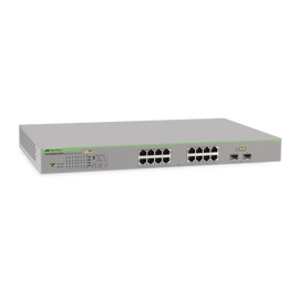 Switch PoE+ Gigabit WebSmart de 16 puertos 10/100/1000 Mbps (2 x Combo) + 2 puertos gigabit SFP (Combo), 185 W