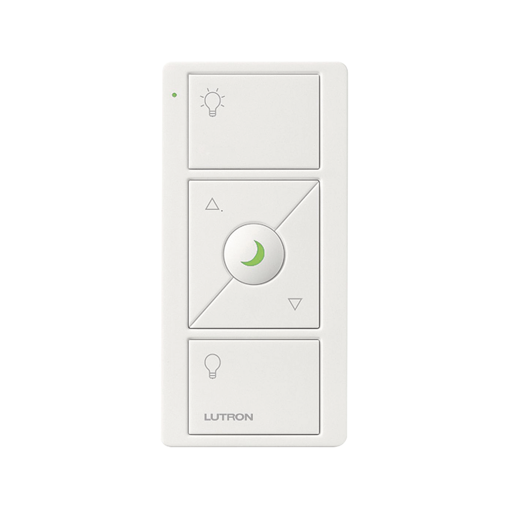 CONTROL REMOTO INALAMBRICO CON 3 BOTONES SUBIR/BAJAR, ENCENDER, APAGAR, NIGHTLIGHT color  blanco