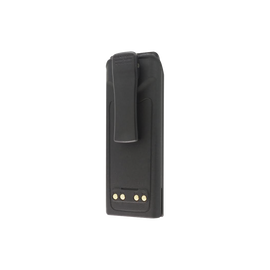 Batería Li-Ion para radio EF JOHNSON VP600 4400 mAh, 7.4 V 32.6 Wh, WP IP68. Clip incluido