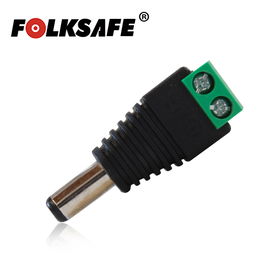 CONECTOR DE CORRIENTE FS-MC01 MACHO FOLKSAFE, TIPO JACK 3.5 MM PARA ALIMENTAR CAMARAS CCTV O REALIZAR EMPALME DE CABLEADO, CON BLOQUE POLARIZADO(+/-) PARA ATORNILLAR CABLE DE CORRIENTE O UTP, MEDIDAS DEL CONECTOR 2.1 x 5.5 MM CONECTOR DE CORRIENTE FS-MC01 MACHO FOLKSAFE, TIPO JACK 3.5 MM PARA ALIMENTAR CAMARAS CCTV O REALIZAR EMPALME DE CABLEADO, CON BLOQUE POLARIZADO(+/-) PARA ATORNILLAR CABLE DE CORRIENTE O UTP, MEDIDAS DEL CONECTOR 2.1 x 5.5 MM