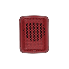 Bocina para Montaje en Pared, Color Rojo, Nuevo Diseño Moderno y Elegante y Menor Consumo de Corriente