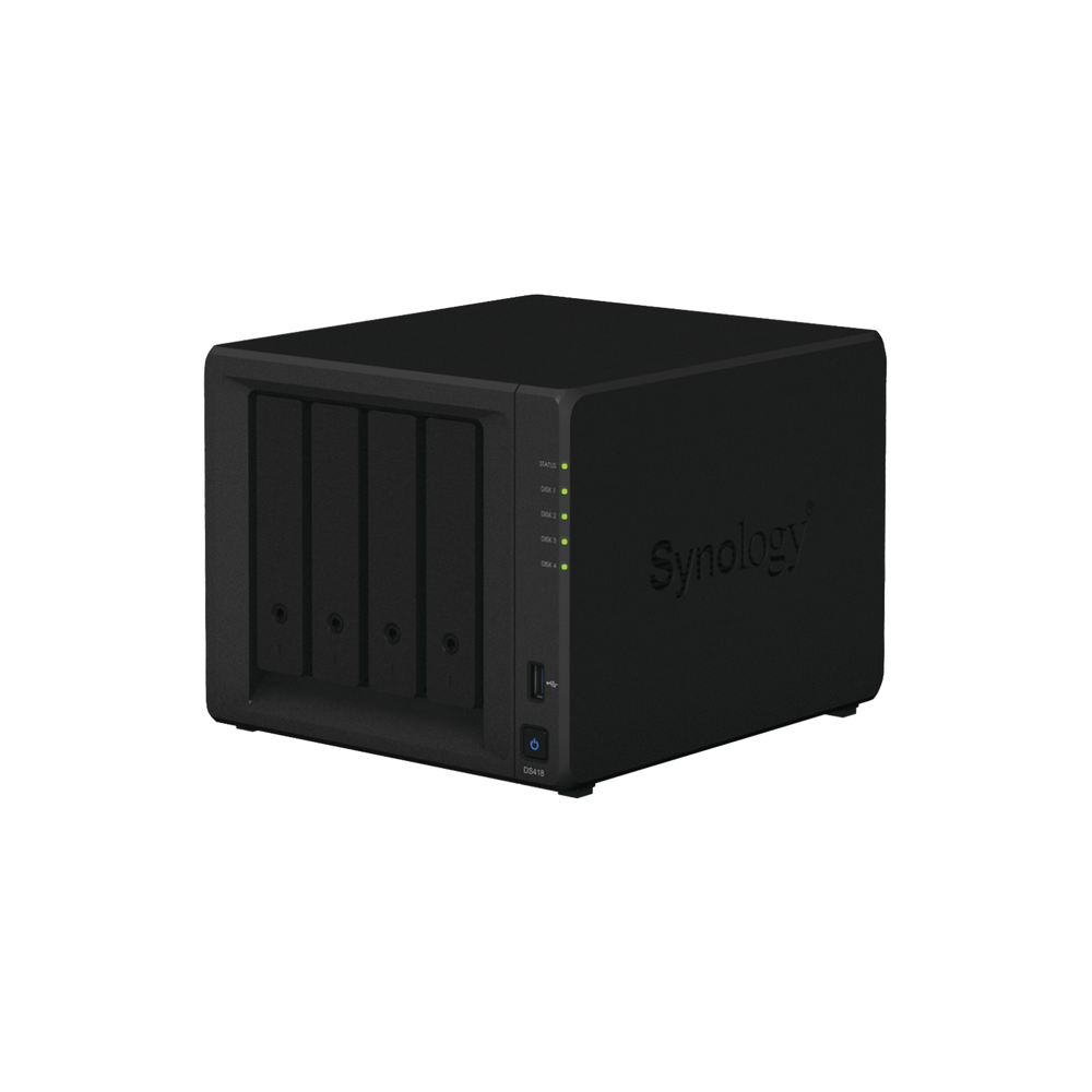 Servidor NAS de escrito de 4 bahías, soporta hasta 10TB por disco duro