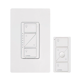 (Caseta Wireless) Kit, Atenuador, control remoto PICO y tapa.