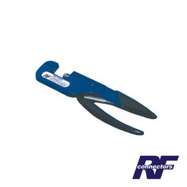 Pinzas professionales tipo piston, para plegar conectores de anillo en cable coaxial. Pinzas professionales tipo piston, para plegar conectores de anillo en cable coaxial.