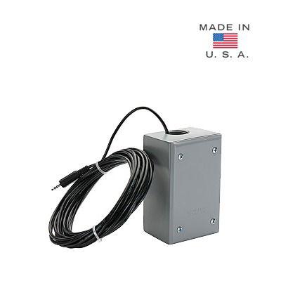 Micrófono omnidireccional con captación de sonido de 5 m, con 6 m de cable stereo para exterior y con conexión directa a cámaras IP Micrófono omnidireccional con captación de sonido de 5 m, con 6 m de cable stereo para exterior y con conexión directa a cámaras IP